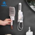 GOIKEA Retractable Hair Tool Organizer Wall-mounted Hair Tool Holder for Curling Irons Hair Dryers Straighteners Anti-slip Adjustable Storage Rack 2 Pcs Set Curling Iron Storage Rack. 