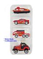 Metal Cars Pack Alloy Box Pack of 4 Pcs Die Cast Metal Car Set Toys For Kids Children and Boys. 