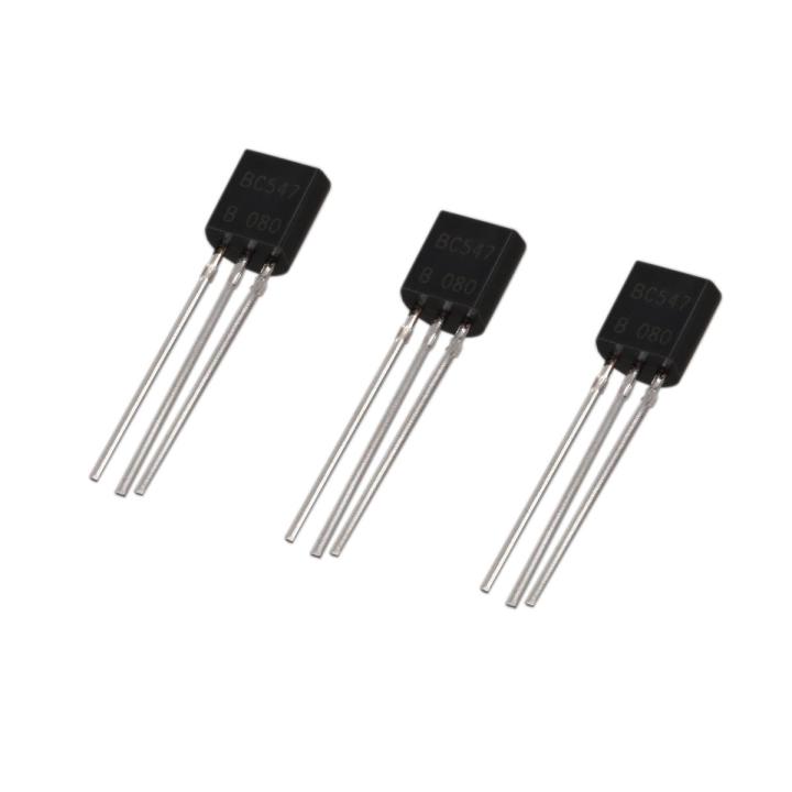 QUANBU 100pcs BC547 TO-92 NPN transistor