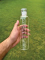 Echou Unique Glass Water Bottle Stylish Glass Bottle for Fitness Fridge Bottle. 