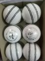 Test Match PINK cricket ball/Dukes cricket Hard ball/Sewn Export Quality Pack of 6/Overs:(45-50). 