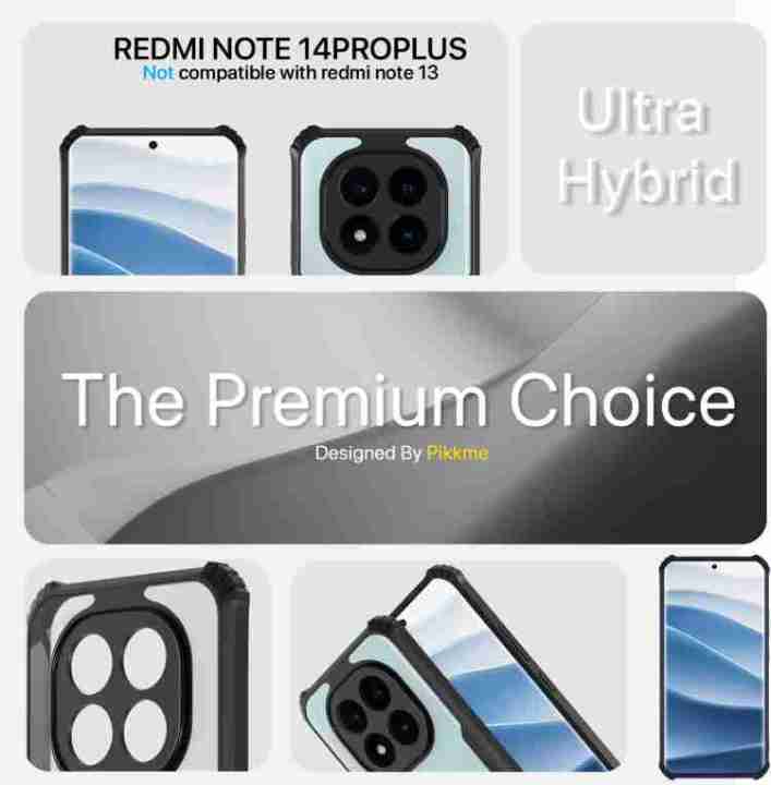 Xiaomi%20Redmi%20Note%2014%20Pro%204G%20/%205G%20Case%20Crystal%20Clear%20Case%20ipaky%20Slim%20Anti%20Scratch%20TPU%20Shockproof%20Protective%20Phone%20Cover%20-%20Image%202