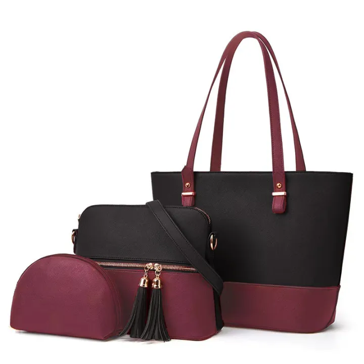 Handbags%20Set%203%20Piece%20New%20Large%20Capacity%20Handbags%20For%20Womens%20For%20Girl%20Ladies%20College%20Bags%20Cross%20Body%20-%20Image%206