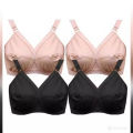 Pack of four women girls pure cotton stuff brazzers black and skin. 
