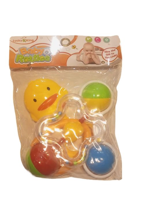 Baby Rattles Toy Set – Safe & Colorful Newborn Sensory Toys for Infants ...