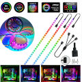 WS2812B RGB LED Strip 5V 3 Pin Addressable LED Headers PC for ASUS AURA SYNC , MSI Mystic Light Sync , GIGABYTE RGB Fusion 2.0. 
