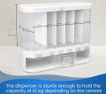 Daal Box, Wall Mounted Grain Dispenser, Pulse Storage Container, Dry Food Dispenser Jar, Rice and Grain Dispenser, Food Storage Dispenser, Rice Storage Container. 