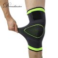 1pc Straps Pressurized Sports Knee pads 3D weaving basketball tennis hiking dizlik knee brace support professional protector 4XL. 