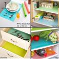 4PCS/Pack PVC Shelf Liners Pad Table Mat Placemat Refrigerator Liners Mat Fridge Mats Drawer. 