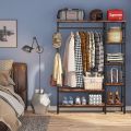 Murky Duty Bedroom Shoe Coat Hang Organizer Rack. 