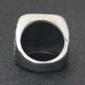 Man Jewelry Stainless Steel Vintage King Crown Ring Signet Bands For Men, Punk Vintage Style. 