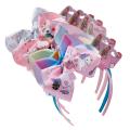 Jojo Siwa Rainbow Printed Ribbon Hair Bows Hairband For Girls Boutique JOJO BOWS Headbands Children Hair Accessories. 