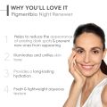 Bioderma Pigmentbio Night Renewer 50ml - Brightening Overnight Cream for Hyperpigmentation and Dark Spot Correction. 