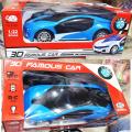 3D Famous Car with Remote Control and Light Blinking. 