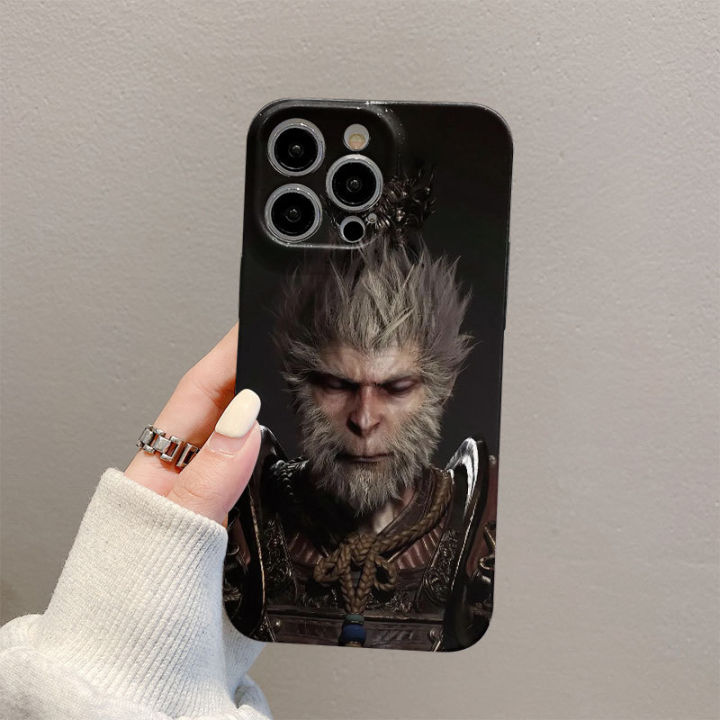 Black Myth Wukong game phone cover For iphone 15 Phone case 11 New iPhone13promax Phone case 14 Game 12