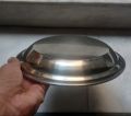 One Plate Stainless Steel Size 9 inches. 