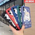 JIUMOO For Infinix Zero X Pro Zero 5G Zero 20 Case Cartoon Cute Rabbit Pattern Aesthetic Thin New Design Phone Case Square Edge Protection Softcase Silicone Casing Cover Shockproof Cases. 