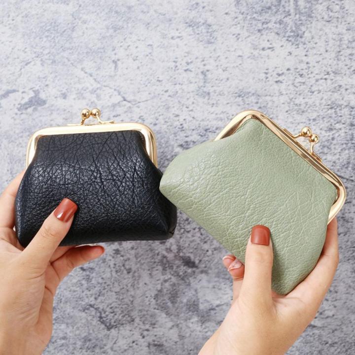 New PU Leather Coin Purse Small Coin Card Pouch Mini Wallet Purse Handbag Bag Women Girls Coin Purses Daraz.pk