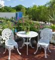 Cast aluminum garden Furniture For patio. 