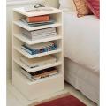 Bedroom-side table-TWST18-0ff white. 