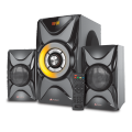 Audionic Vision 15 Plus - 2.1 Channel Hi-Fi Speakers,360 lights , LED display. 