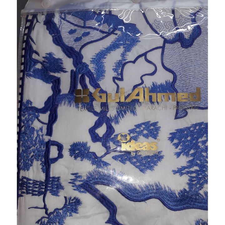 Lawn Digital Embroidered Shirt 