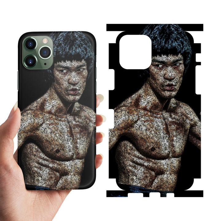 Bruce lee Mobile Skin | zeroqib skins | Premium & Personalized & Stylish Design | 360 Mobile Protection | Scratch Resistant Mobile Wrap | Ask for Any Mobile Model