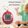 Best Gifts Cyber Pet Toys with Chain Virtual Pets Game Creative Design Electronic Pets Console for Boys Girls for Kids Child Moonlight. 