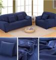 6 Seater Sofa Covers- Standard Size- Adjustable- Cotton Jersey 3+2+1+6 seater fitted sofa cover fancy new style. 