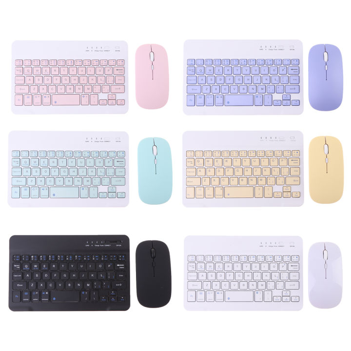 Wireless Keyboard Mobile Phone Tablet Computer Bluetooth Keyboard Mouse Set