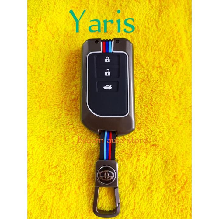 Toyota Yaris zinc alloy metal key fob case cover