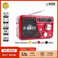 Portable radio YG -519urt 4 band AM/FM/SW/sw2/ SD card USB TFT rechargable radio. 