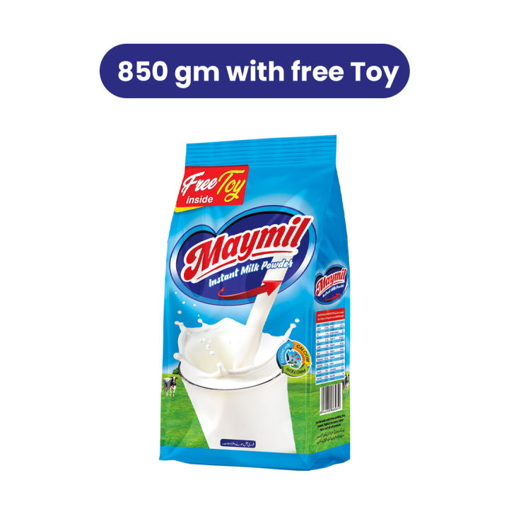 Maymil Instant Milk Powder 850gm with Free Toy