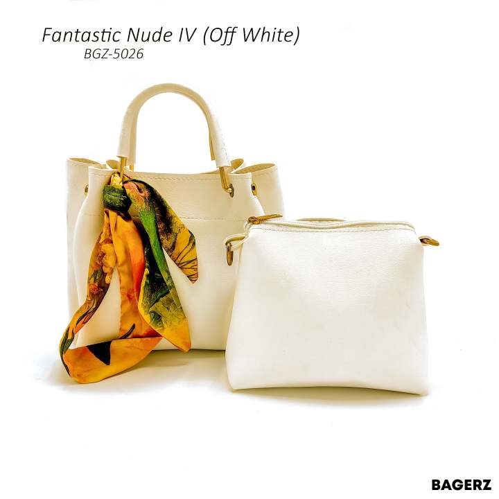 BAGERZ |Fantastic Nude IV (Off White)| Handbags for Women