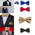Adjustable Classic Men's Bow Tie Necktie Tuxedo Novelty Wedding Business Bowtie. 