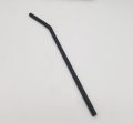 BLACK STRAWS ( PACK OF 100 PLASTIC STRAWS ). 