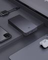 AUKEY (PB-N36) 20000 mAh Lightning AIPower Bank Turbo ReCharge , USB  Portable Charger, 2 Inputs & Outputs, Portable Charger for iPhone Pro / XS Max/XR / 8/7 / 6s, Xiaomi, Tablet, etc - Black. 