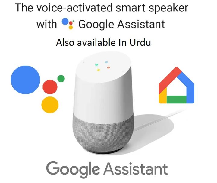 Google Home Smart Speaker (Original Branded – Without Retail Packing) | Google Assistant Built-in | Wi-Fi Smart Speaker | Minor Cloth Spots