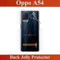 Oppo A54 Back Clear Jelly Protector Soft Film Protection Hydrogel Film Protector For Oppo A54. 
