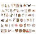 Vintage Sticker Pack 120pcs Vintage Sticker Set Waterproof Scrapbook Aesthetic Stickers for Journals Water Bottles Laptops Trendy Southeast Asian Buyers' Choice Journal Decoration Stickers. 