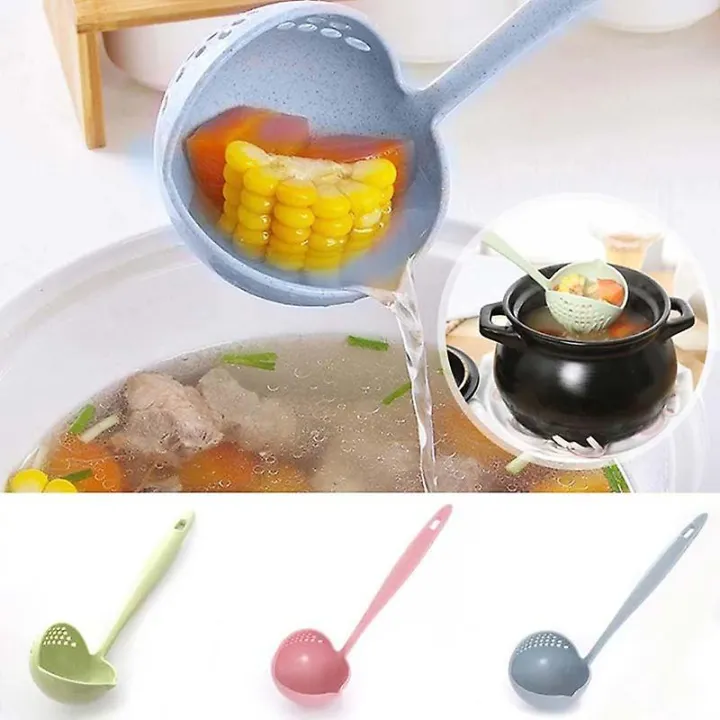 2%20in%201%20Plastic%20Spoon%20and%20Drainer%20and%20Strainer%20Long%20Handle%20Soup%20Spoons%20Cute%20Tableware%20Cooking%20Plastic%20Ladle%20Tableware%20-%20Image%202