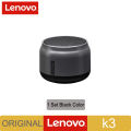 Lenovo K3 Wireless BT Speaker Portable Wireless Stereo Speaker Audio Player 3D Stereo Surround Sound Long Endurance Time. 