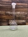 Volumetric Flask, 100ml – Clear-Fitted with Polypropylene Stopper - Class A, Tolerance ±0.10 ml - White Graduation Mark - Borosilicate Glass –NORMAX. 