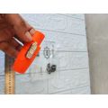 Jeck Sponge Jack Male Speakon RC 087 BMA RC087 Connector BMA Orange Speacon Male Premium Quality. 