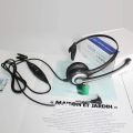 Phone Headset with Microphone Noise Cancelling & In-line Controls, 3.5mm Mobile Phone Headphone for Laptop Computer PC Skype Webinar Zoom Office Business Call Center, Super Lightweight. 