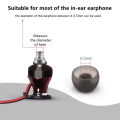 8Pcs Silicone Replacement Eartips Earbuds Eargels for Sennheiser Momentum cx3.00 cx5.00 cx7.00BT In-ear Wireless Earphone Tips. 