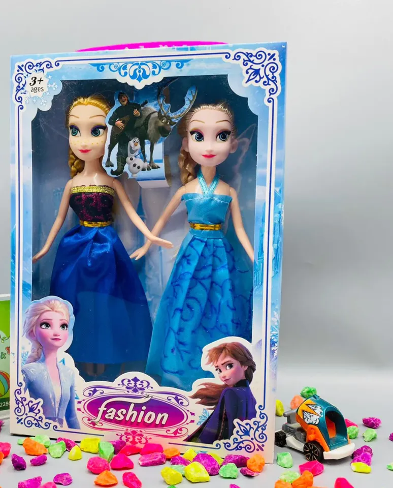 Disney Frozen Toys Elsa Anna Frozen PVC Doll Toys 29cm Gift Box Dolls For  Kids Plastic Frozen Doll Anna And Elsa Toys