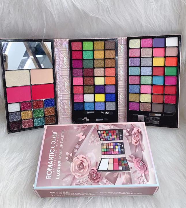 Romantic Color Eyeshadow Palette 3 Set Daraz.pk