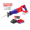EMTOP 20V Lithium-Ion Cordless Reciprocating Saw with Battery & Charger. 