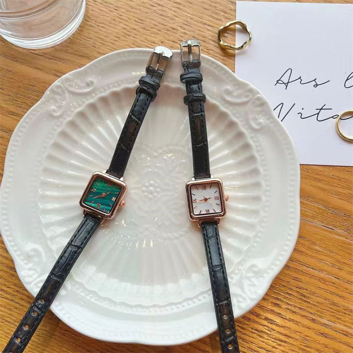 Square%20Simple%20Retro%20Student%20Belt%20Ladies%20Quartz%20Watch%20-%20Image%206